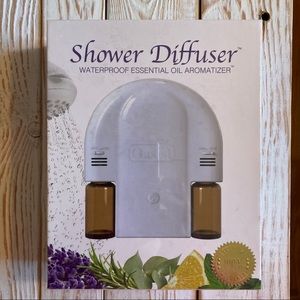 Essential oils shower diffuser